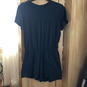 AMERICAN APPAREL Crew Neck Romper
